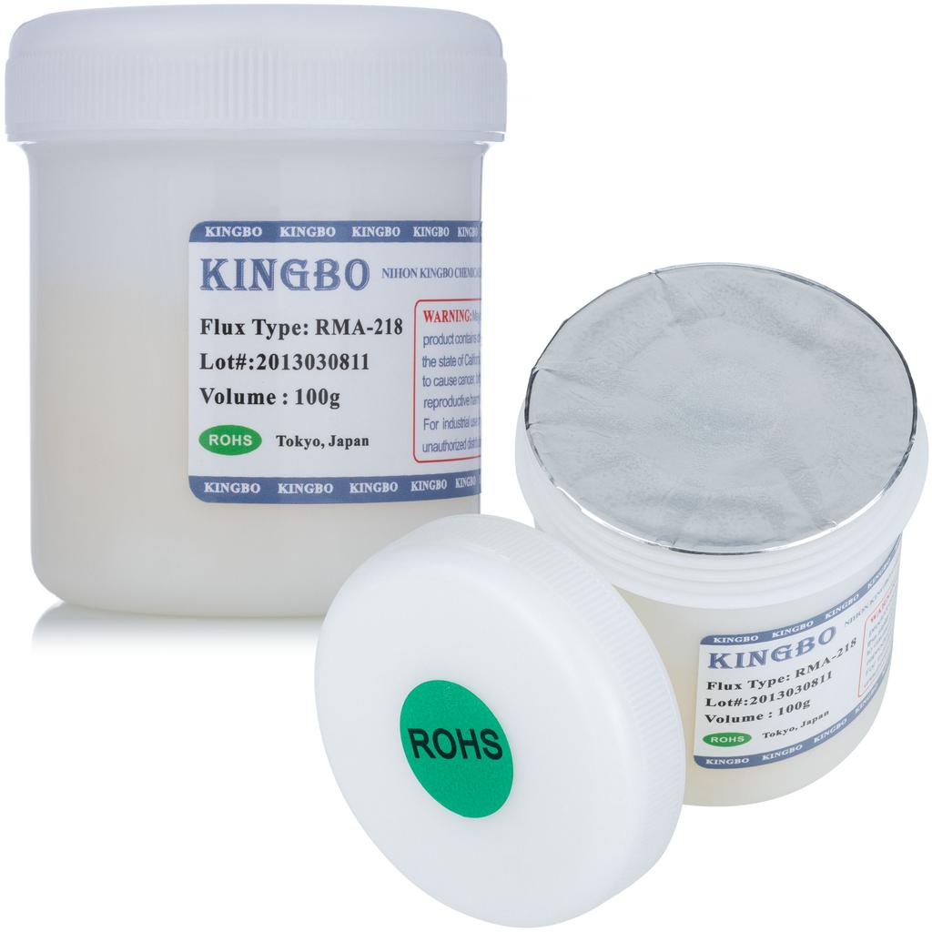 Kingbo RMA-218 – Topnik Lutowniczy W Paście 100g | BGA SMD SMT | Doskonała Zwilżalność I Przepływ Cyny
