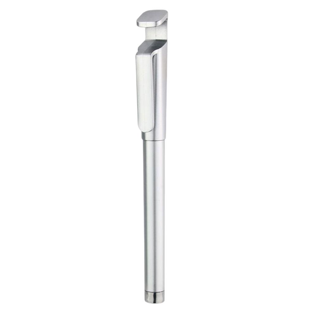0.5mm Gel Pen with Clip Portable Refillable Pens Phone Holder Signatures Writing Tool Stationery School Office Home