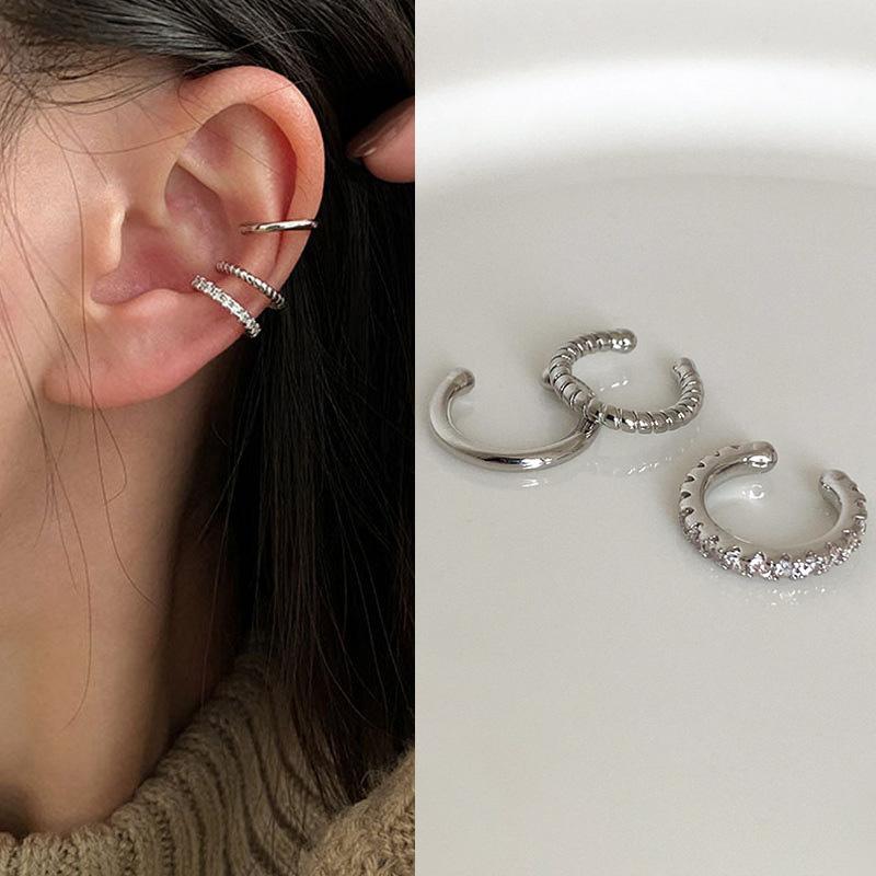 Delicate Tassel Clip Earrings Female Buckle Ear Cuff No Piercings Fake Cartilage Ear for Women New Fashion Jewelry Gifts