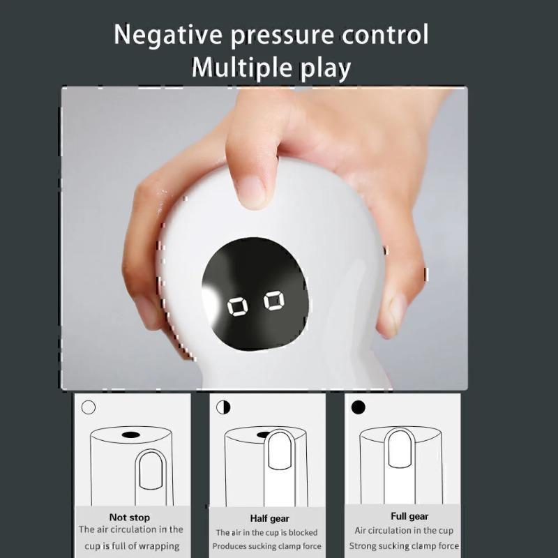 Maschio Masturbazione Tazza Automatica Succhiare Reale Orale Della Vagina Aspirazione Vibratore Masturbatore Giocattoli Del Sesso Per Gli Uomini Pompa Vibrante Macchina