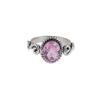 Morganite Gemstone 925 Sterling Silver Jewelry Handcrafted Unisex Ring For Gift RR-14-10