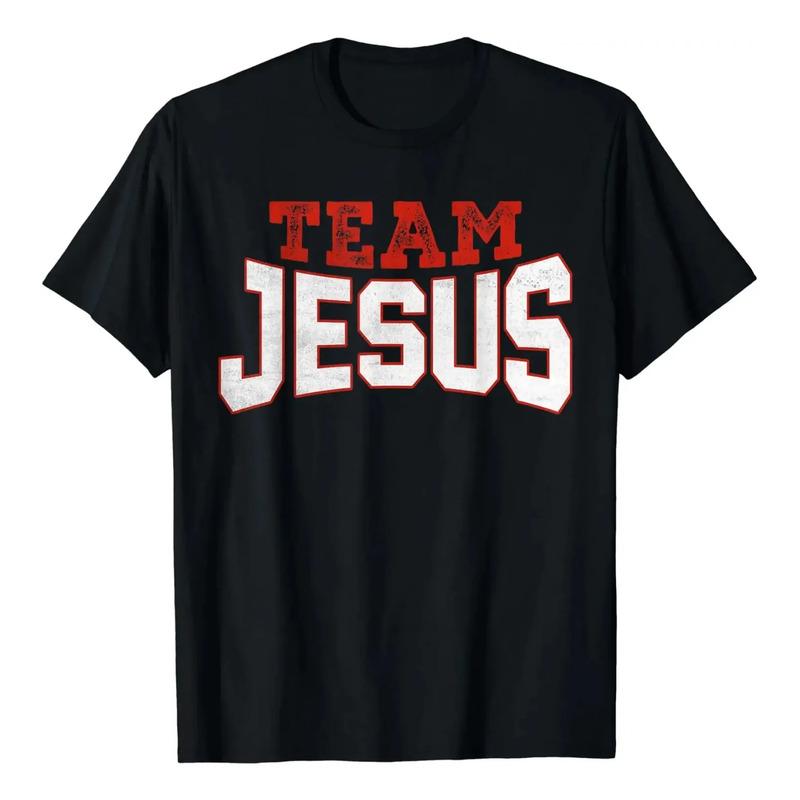 Divertida Camiseta Religiosa De Team Jesus Christian Faith P S разноцветный