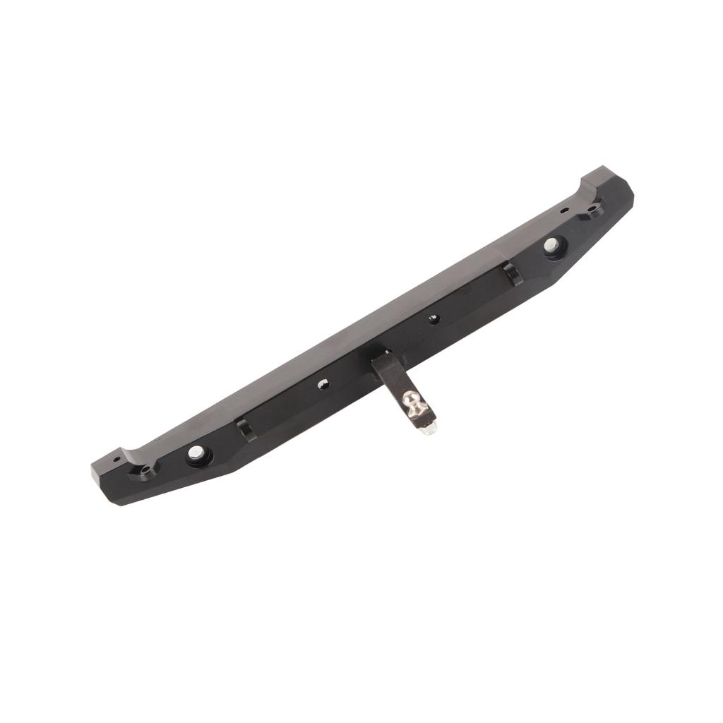 RC Crawler Metal Rr Bumper, RC Vehicle Bumper with LED Lights for SCX10II 90046 RC Crawler