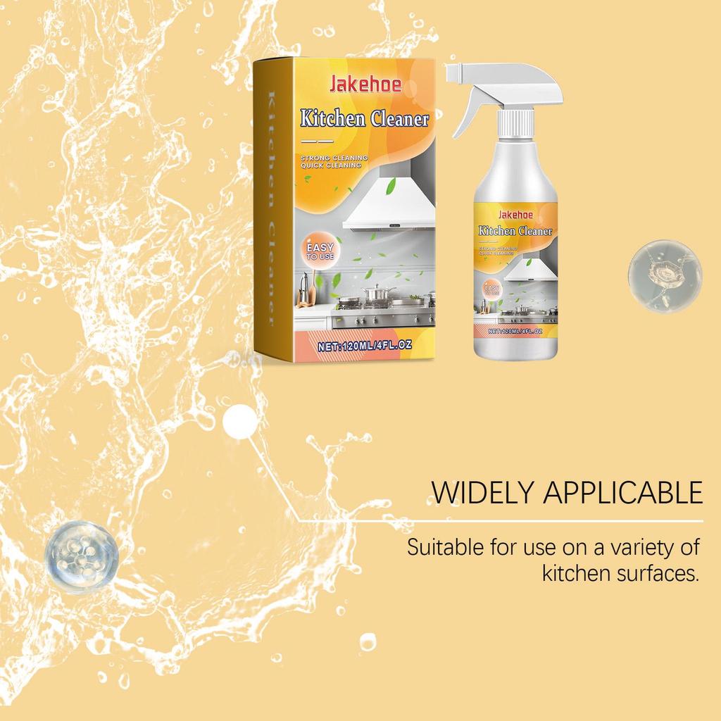 155g Küchenfettreiniger Küchenkochgeschirr Herd Dunstabzugshaube Entfetten Fleckenentferner Reiniger