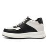 Autumn black and white panda men's shoes white shoes trend invisible inner height increase versatile shoes men's sports and leisure shoes