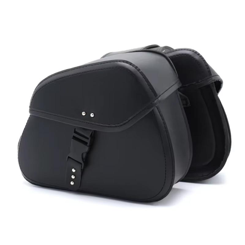 

Универсальные мотоциклетные седельные сумки, боковые сумки для инструментов, сумки для хранения багажа, седельные сумки для Honda Yamaha Suzuki Harley 883, сумка на заднее сиденье чёрный
