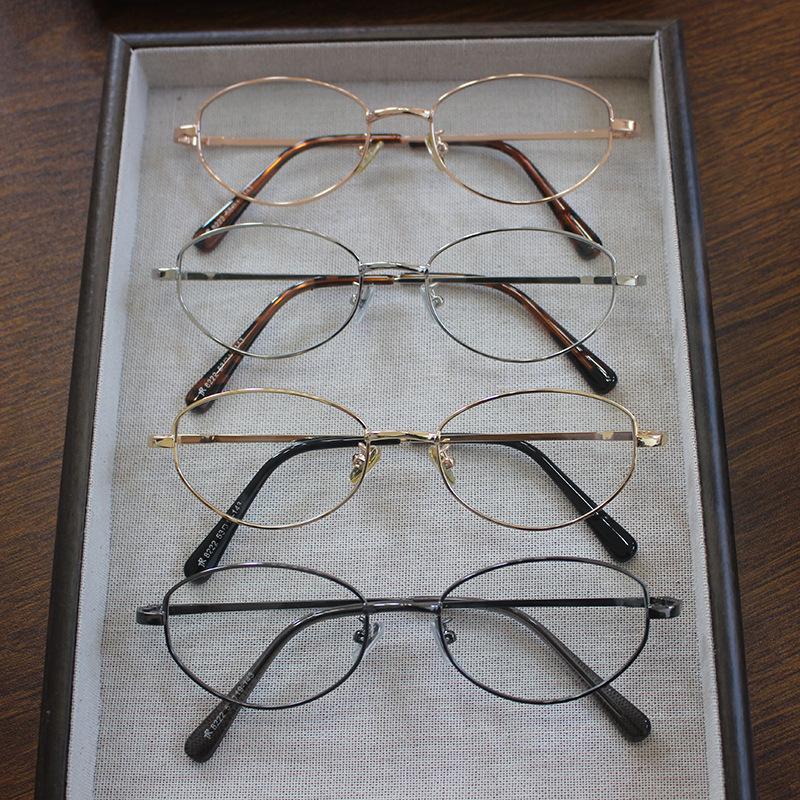 Zhang Ruonan Has The Same Plain Glasses, Pure Desire Literary Nerd Glasses, Women Can Match Myopia Glasses Frame, Men'S Round Face