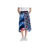 Fila Elastic Full Print Spliced Casual Long Skirt Women skirts Blue F11W434303F-ZA