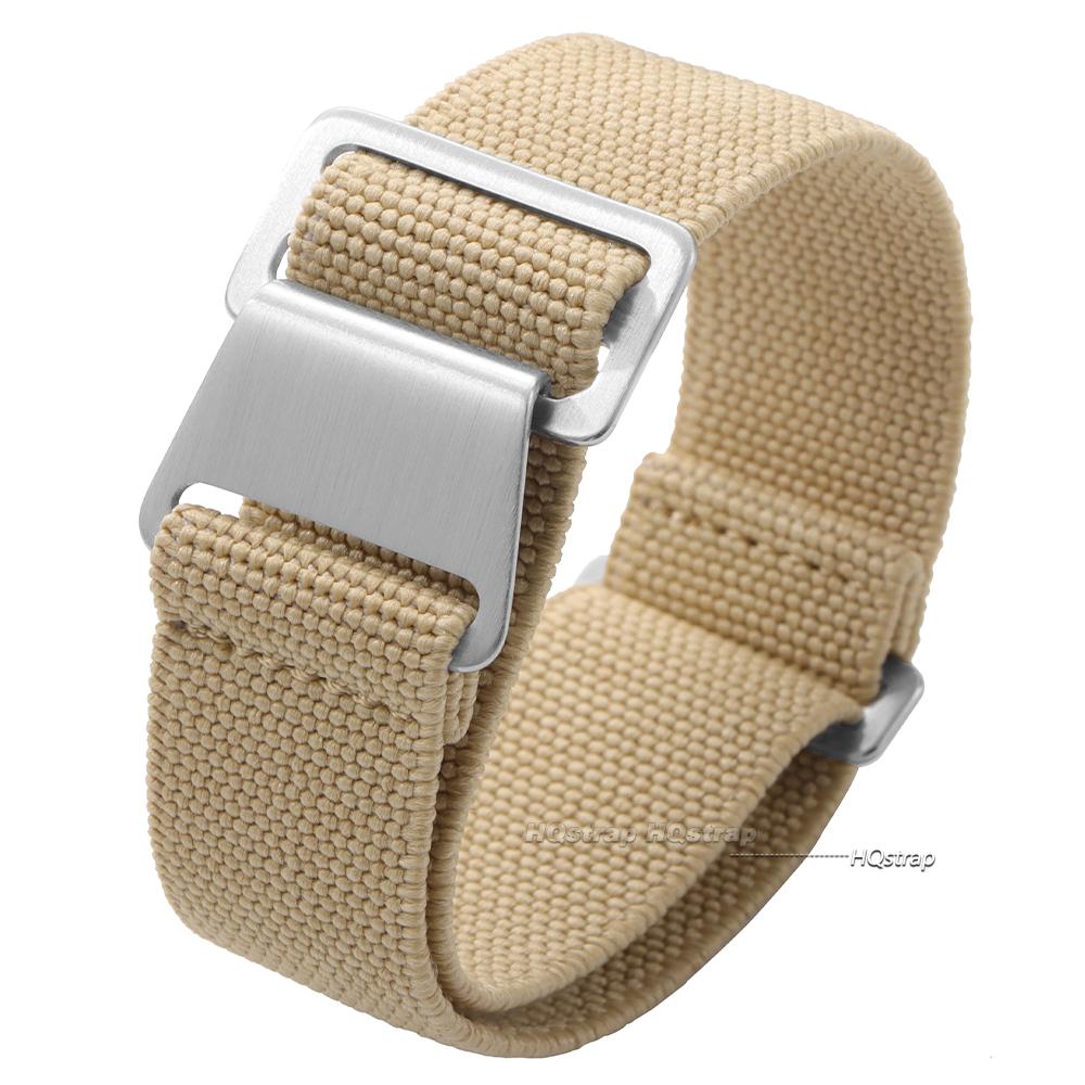 Uniwersalny Nylonowy Pasek do Zegarka Smartwatch Tkaninowa Opaska na Nadgarstek Paracord Elastyczny 20mm 22mm Paski do Zegarków Męski Sportowy Pasek