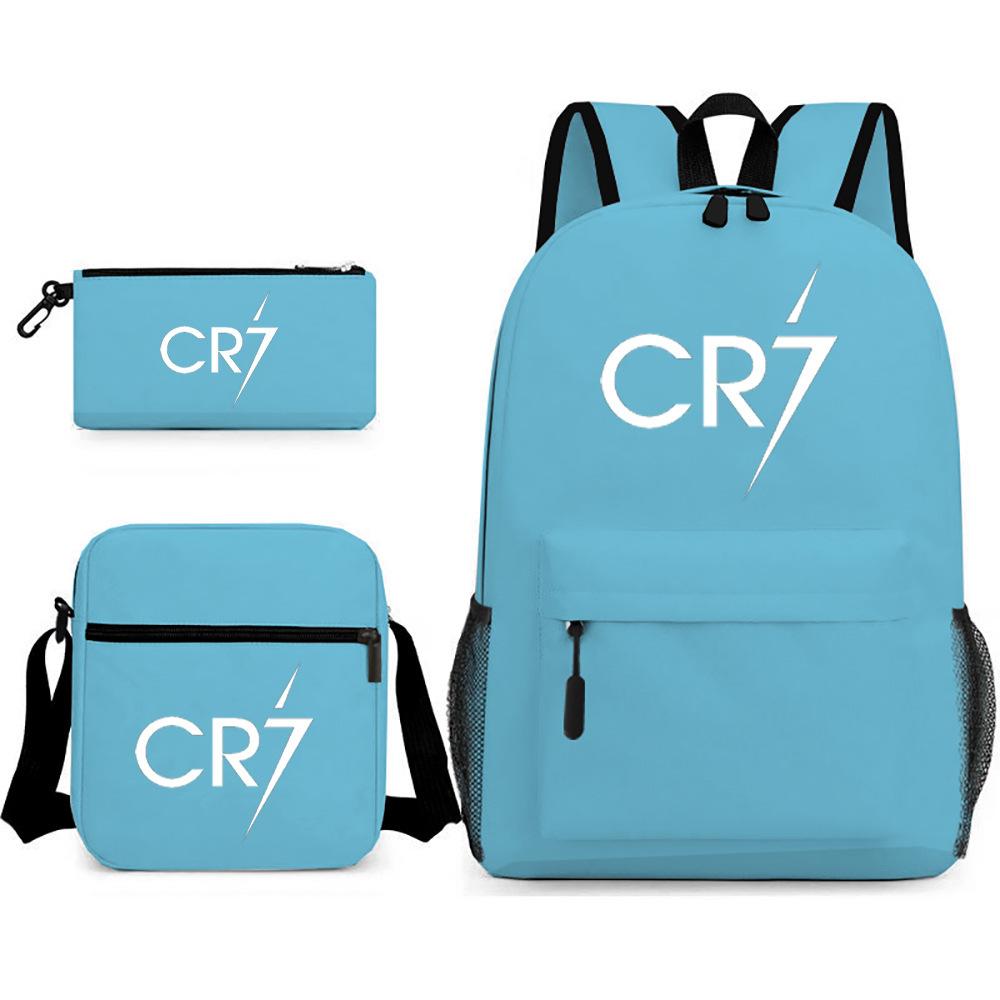 Stitc Cartoon Full Print Backpack Student Bag Pencil Case Two-Piece Set Children'S Backpack