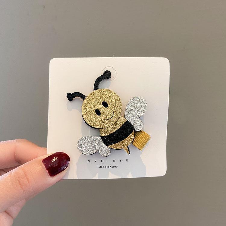 

Корейские блестящие мультяшные заколки для волос для девочек - Дизайны «Единорог» и «Пчела»