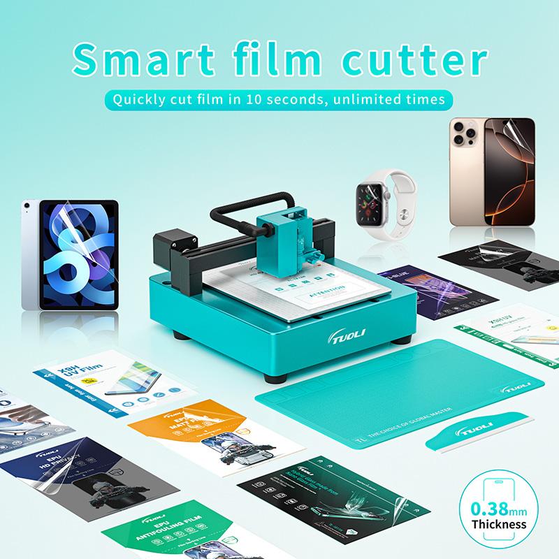 Mini Portable Intelligent Film Cutter New Design Auto Hydrogel Screen Protector Cutting Machine for Mobile Phones