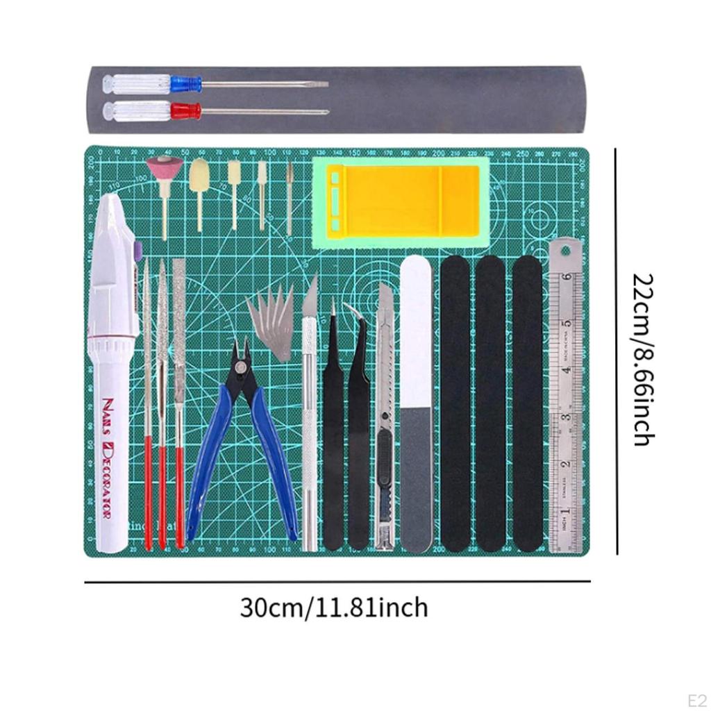 33Pcs Model Tools Set Professional for Car Building Tool Kit