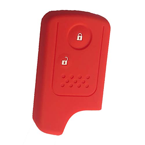 

Чехол для смарт-ключа ZIAN для Honda Stepwagon, Freed, Elysion, Odyssey, CR-Z, Zest, Accord, Stream, Insight, CR-V, Fit, Fit Shuttle, Life и т. д.. (красный)