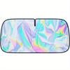 1pc Sunshade with Laser Reflection - Universal Fit, Strong UV Protection, Heat Insulation, and Light Blocking for Front Windshield and Windows