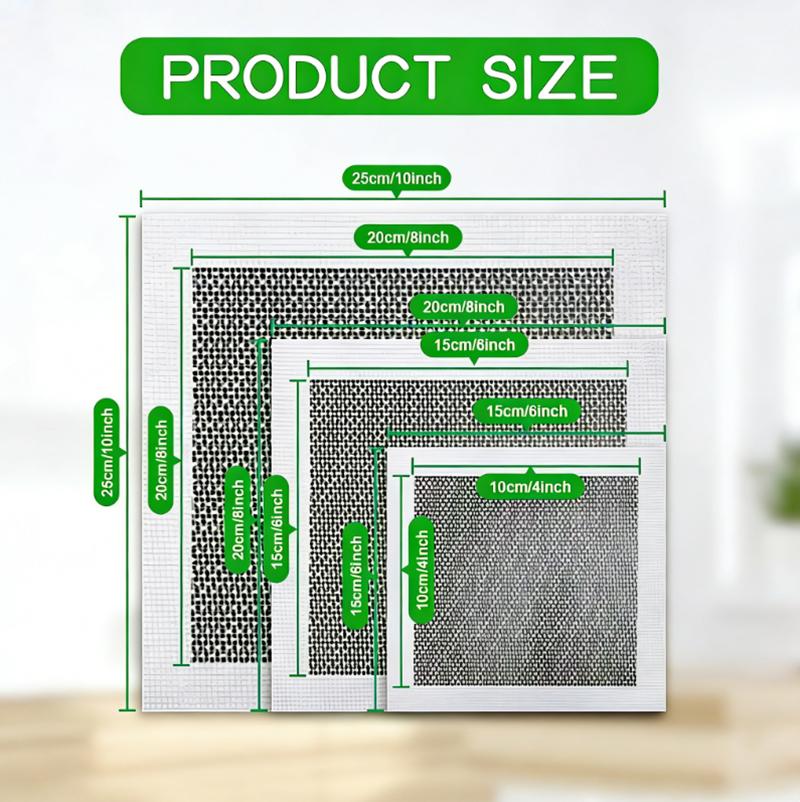 2/4pcs Wall Repair Patch, Wall Hole Repair Patch, Crack Light Hole Repair Patch Metal Repair Wallboard Material Set, Wall Repair