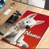 Custom Name Bolt Printed Carpet, for Office Chair Living Room Bedroom Kitchen Room Decor Gifts.