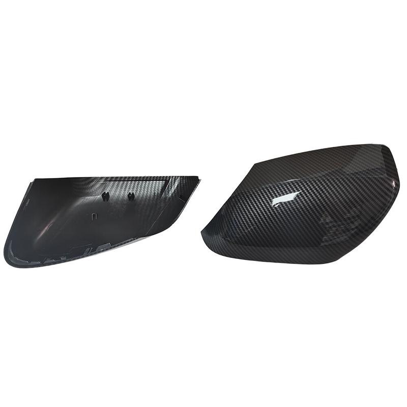 For Volvo XC70 XC90 2007-2014 Car Replacement Rearview Side Mirror Cover Wing Cap Exterior Door Housing Shell Trim ABS Carbon