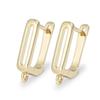 Silver Color Brass Earring Hooks for DIY Jewelry Making Handmade Silver Color Jewelry Accessories Findings Eawires