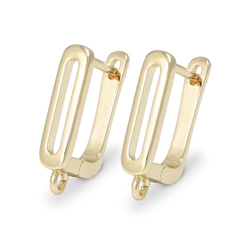 Silver Color Brass Earring Hooks for DIY Jewelry Making Handmade Silver Color Jewelry Accessories Findings Eawires