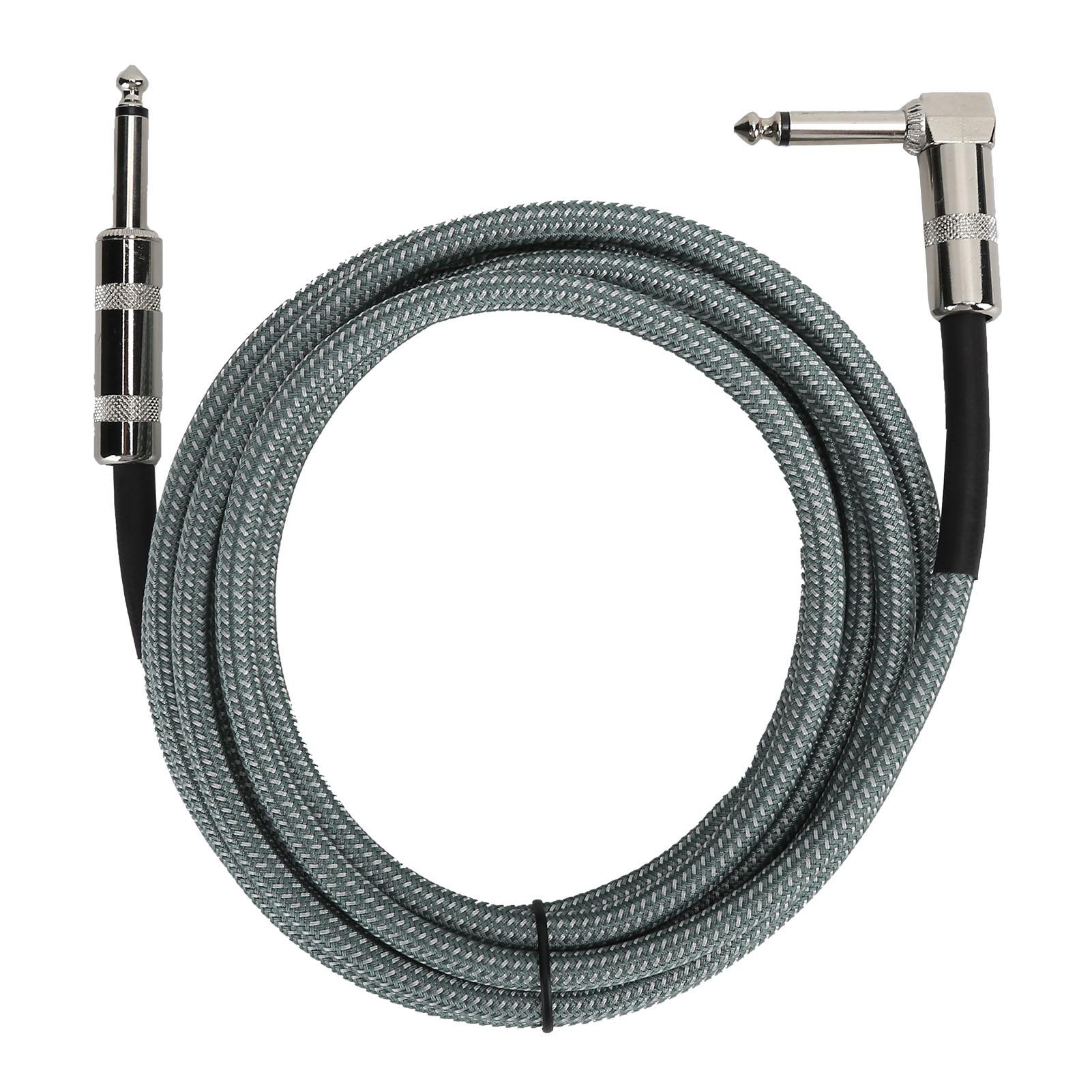 

JORINDO Guitar Cable 6.35mm Male 1/4in Electric Musical Instrument Amplifier Cord Accessory