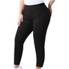 Plus Size High Waisted Leggings for Women Elastic Waist Slimming Long Pants