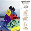 1pc Colorful Faces Blanket Warm,Perfect for Camping And Travel, Making It a Great Gift for Any Season yy250904190