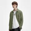 Mark Fairwhale Men's American Style Long-Sleeve Loose Casual Shirt
