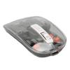 Wireless   3 Mode  5.1  5.1 2.4GHz Mouse Transparent Clear Mouse Re able Silent Mouse for PC Laptop Notebook Computer