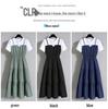 Plus Size Women's Summer Camisole Dress: 2026 Chinese Style Slimming Short-Sleeved Two-Piece