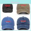 Stranger Things Baseball Cap With Embroidered Geometric Design For Casual Wear