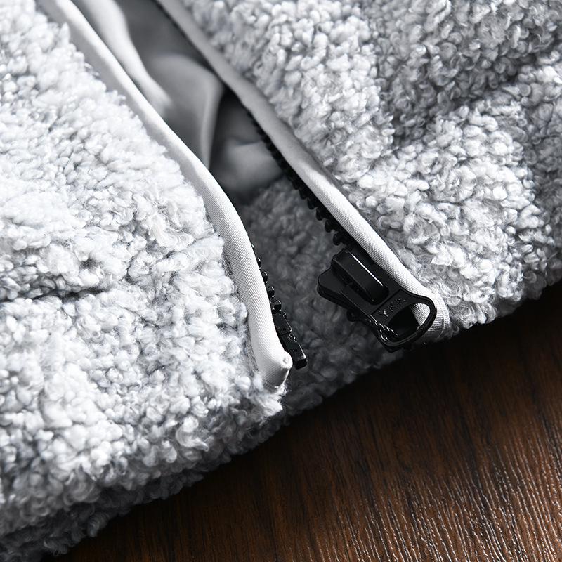 Men's Winter Thickened Lambswool Jacket - Outdoor Mountain Style, Warm, Loose, Casual, Stand Collar, Trendy. Highly Recommended!