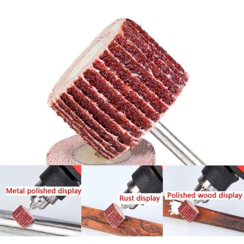 Multiple Sizes Sander Wheels Abrasive Cloth Flap Wheels Die Grinder Flap Wheel For Dremel