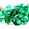Lab-Created Green Muzo EMERALD 50 Ct   Loose Gemstone For Jewelry Making