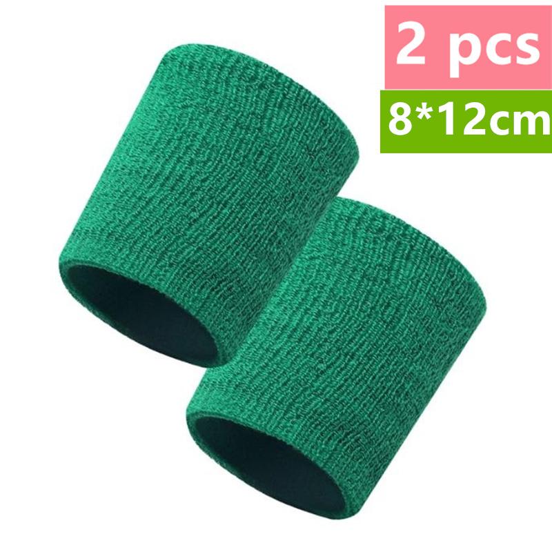 1/2/10 Pcs Towel Sports Wristbands Tennis Sweat Bands Wrist Guard For Basketball Volleyball Padel Fitness Sweatbands Wrist Wrap