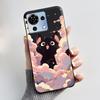 For ZTE Blade V50 Vita Case Black TPU Silicone Luxury Cute Cool Flower Phone Cases for Blade V 50 Vita V50Vita Bumper Soft Cover