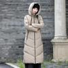 Women Coat TIDENOVEL Winter Women Thick Cotton Padded Coat Down Parka Women Long Jacket Hooded Plus Size