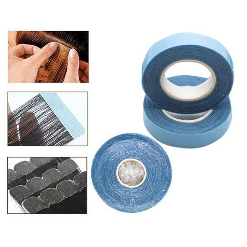 Blue Durable Adhesive Wig Tape 3 Yard Double Sided Tape Strong Waterproof Tape Hair Extension Tape