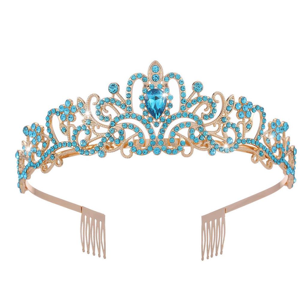 Crystal Diamond Bridal & Birthday Crown Hair Accessories