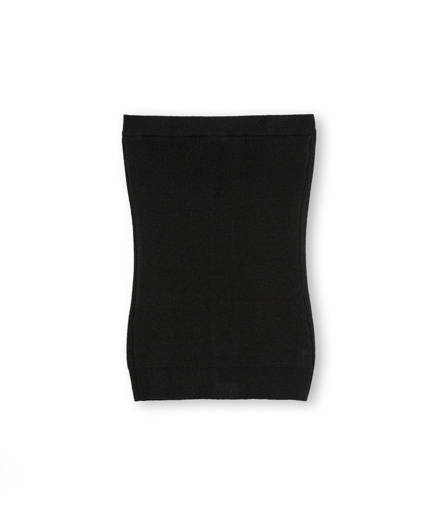 Beulaunyadeu W Button Knit Bustier, Black