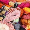 100pcs Polyester Cotton Cross Stitch Floss Rainbow Color Bracelet Yarn Embroidery Thread  Embroidery