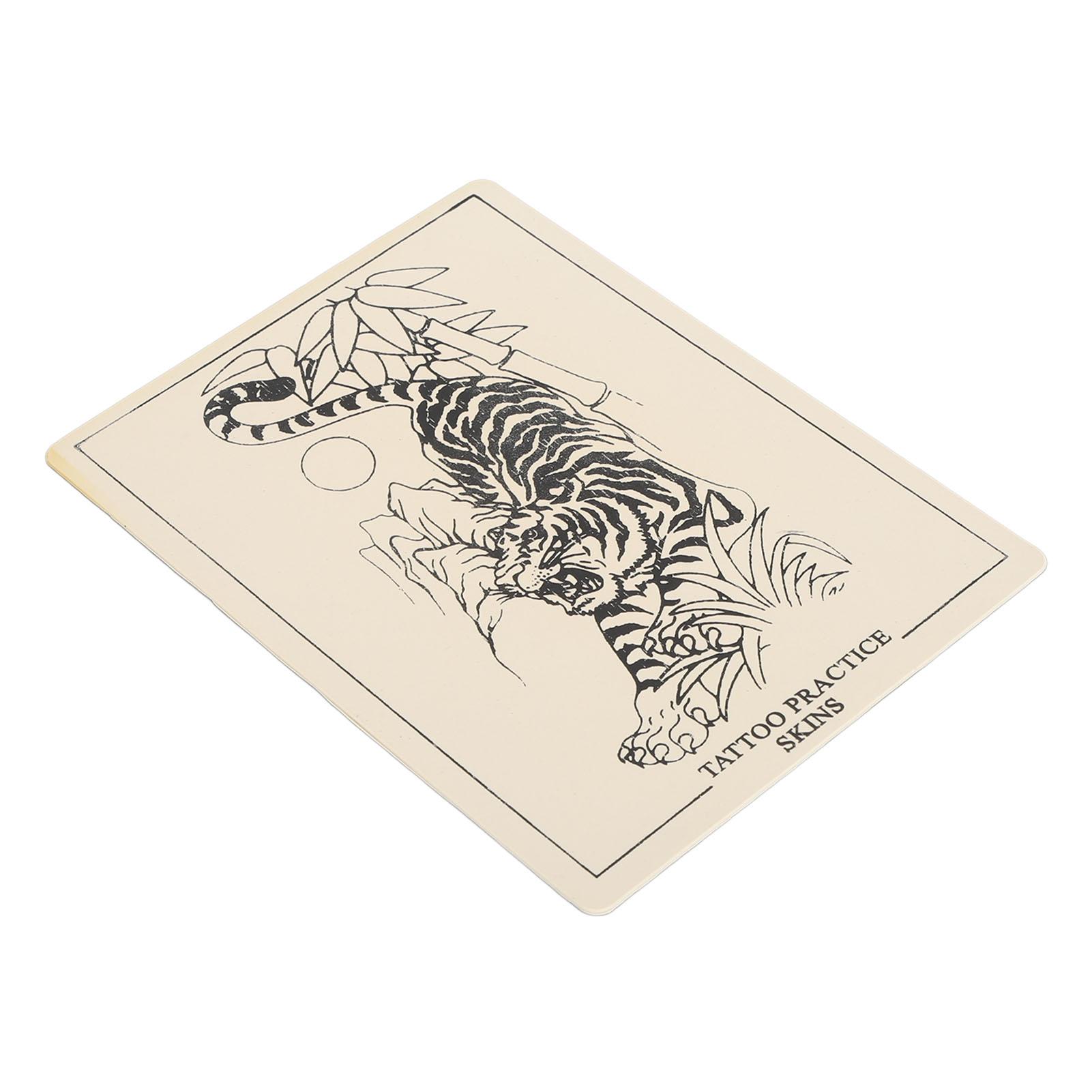 

10PCS Tattoo Practice Skin Transfer Paper Kit with 60g Transfer Gel Cream 25PCS A4 Paper Tattoo