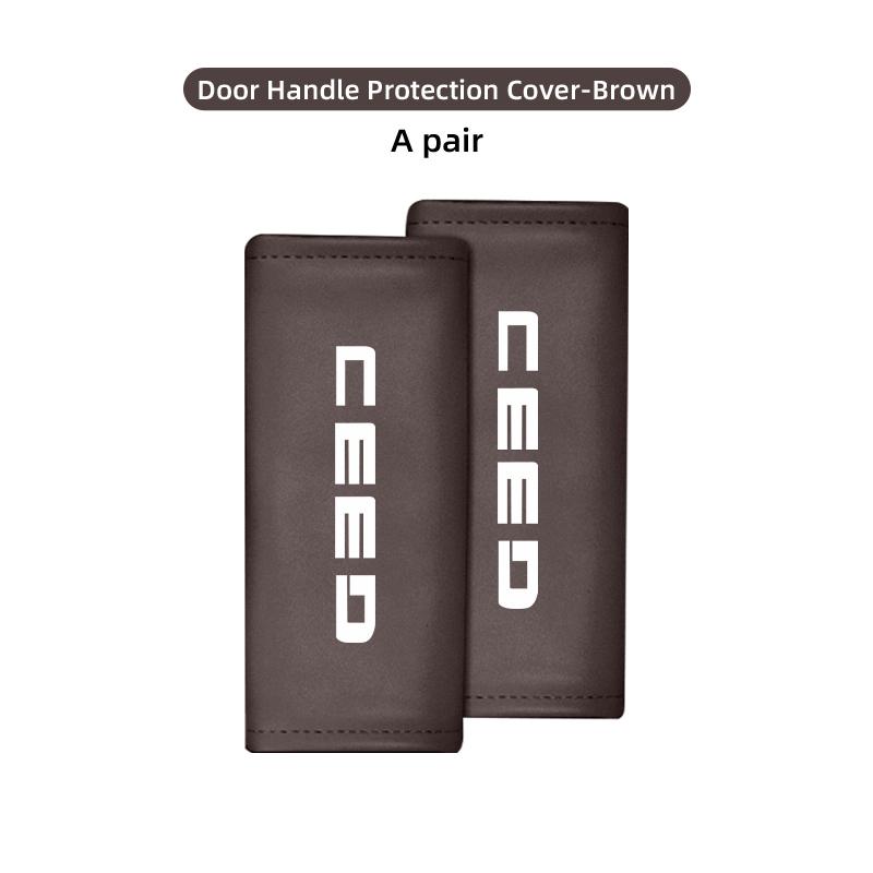 For KIA Car Universal Anti-Wear Auto Door Pull Handle Protection Cover Accessories K5 K2 Optima Soul Spectra Niro Cadenza Sephia