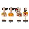 Simple for Creative Women Face Art Statue Lady Sculpture Abstract Characters Crafts Ornaments Home Office Bedroom Craft