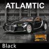 1/24 Scale Bugatti Atlantic Supercar Diecast Car Model Toy, Pull Back Toy Vehicle with Sound and Light for Kids Toddler Boys Girls Gift Collection