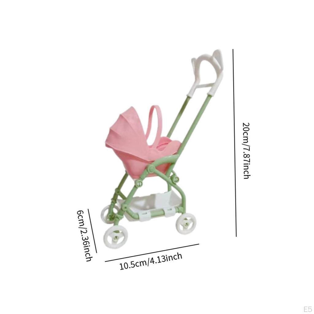 Miniatur Spielzeug Rollenspiel Simulation Pädagogisches Puppenhaus Dekor Kinderzimmer Puppenhaus Zubehör für