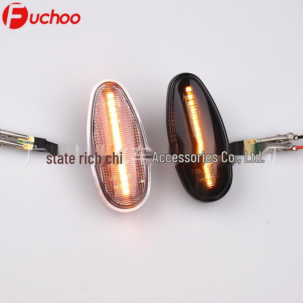 Black Shell Sequential LED Side Turn Signal for Mitsubishi Outlander, Lancer, Pajero & Eclipse