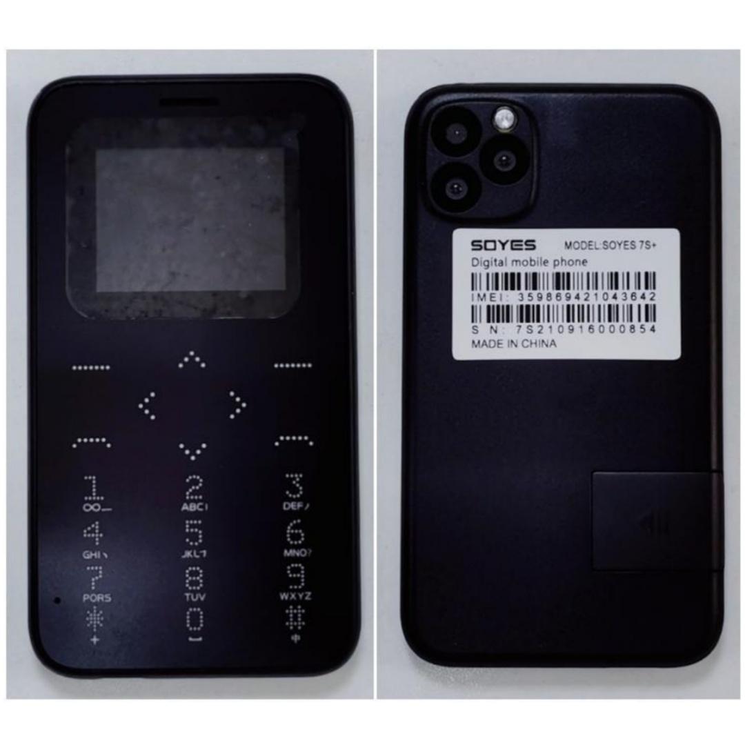 

SOYES 7S 7S+ Маленький смартфон 2,5 дюйма Android 9.0 MTK6580 RAM 2 ГБ ROM 16 ГБ Две SIM-карты 5-мегапиксельная камера 600 мАч Аккумулятор 3G мобильный телефон 7S+ чёрный