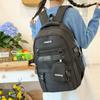 Schoolbag Japanese Ins Trendy Cool Net Pocket Large Capacity Backpack Male, Junior High School High School Schoolbag Female College Student Computer 