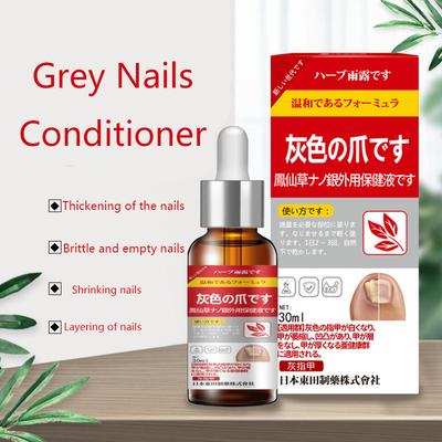 30ml/bottle Grey Nail Care Solution Foot Care Solution Thickening Nail  Grey Nail Soft Nail Inhibit Bacteria